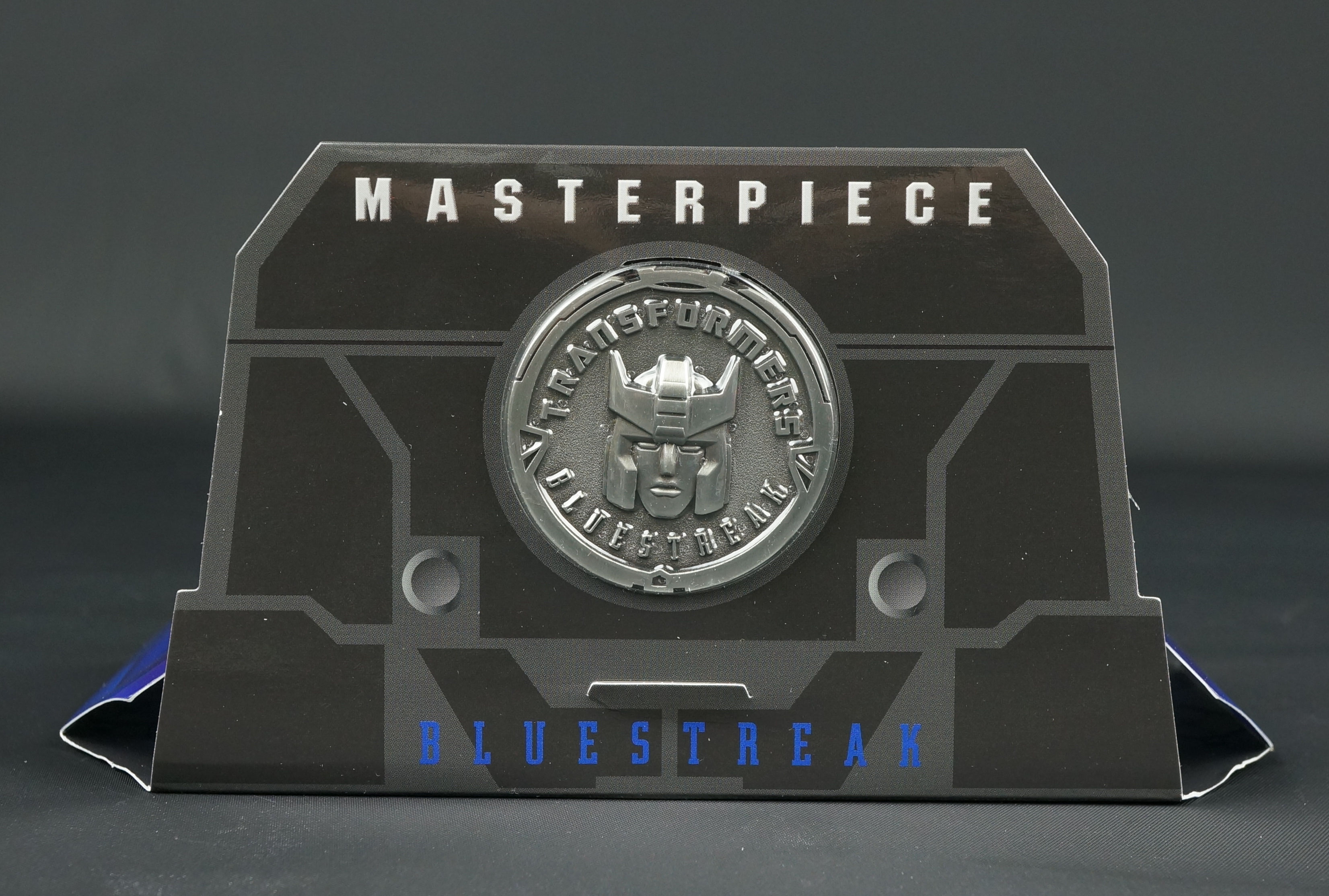 Transformers, Shopkins, Masters of the Universe, Teenage Mutant Ninja Turtles, Comic Books, and other listings from Seibertron.com: COLLECTOR COIN for MP-18B Bluestreak Transformers Masterpiece Takara Tomy 2015