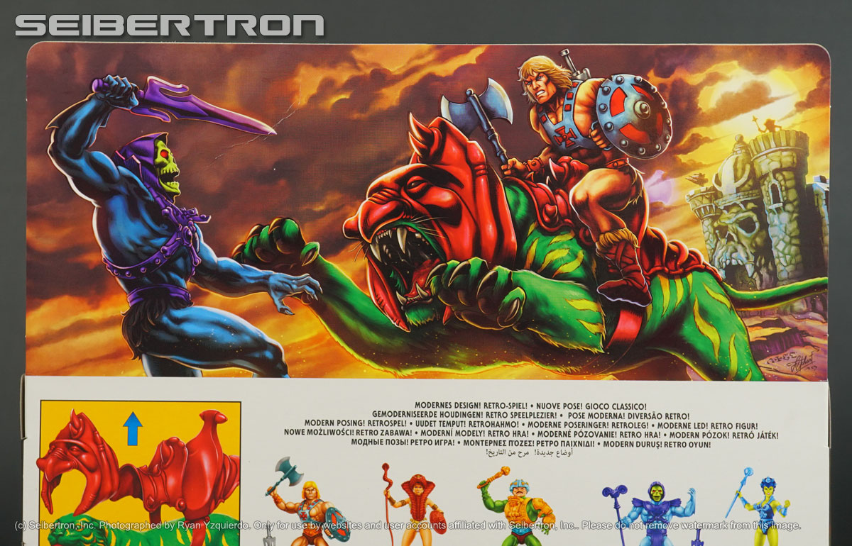 Transformers toys, Comic Books, BotBots, Masters of the Universe, Teenage Mutant Ninja Turtles, Gobots, and other listings from Seibertron.com: BATTLE CAT / CRINGER Masters of the Universe Origins MOTU Mattel 2020 New