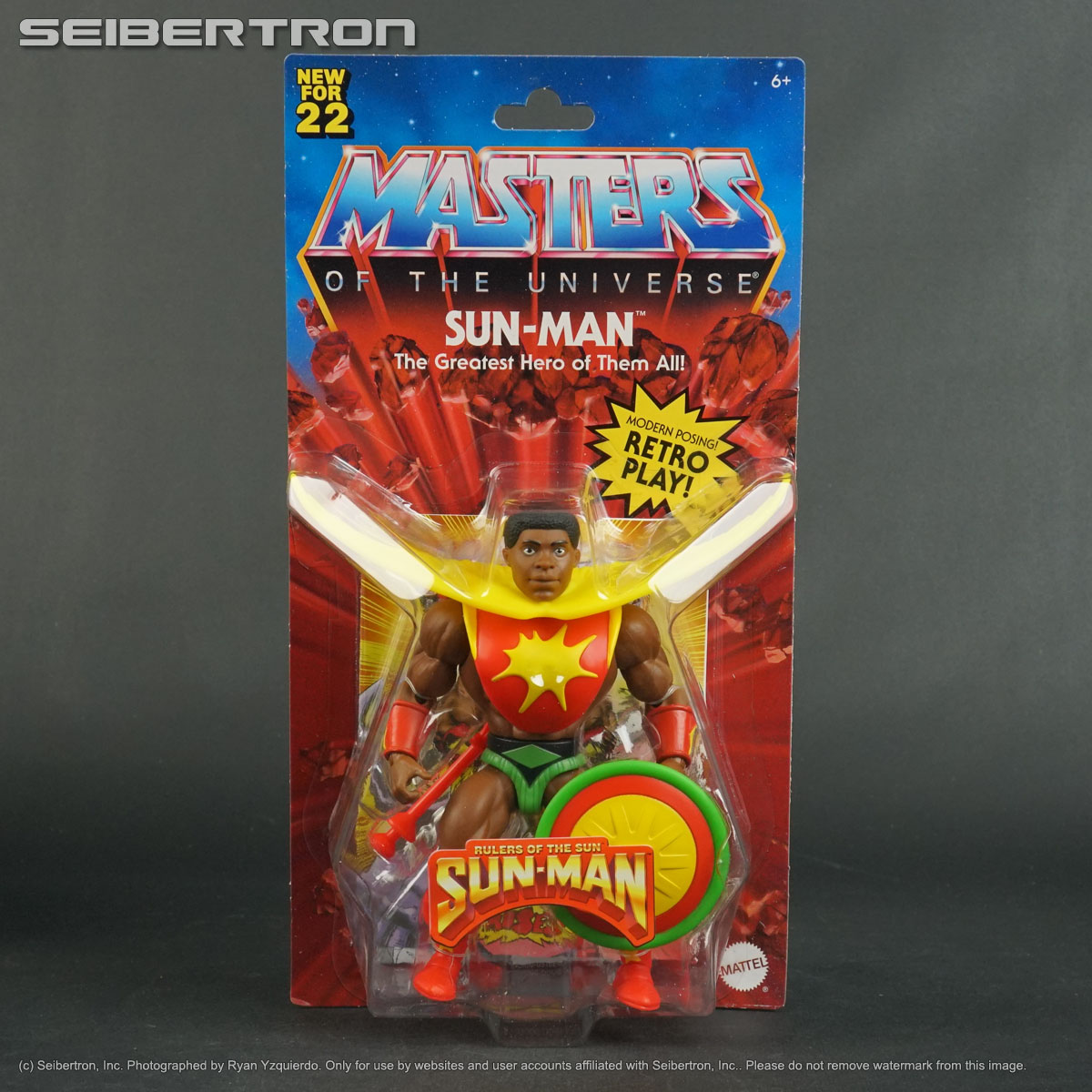 SUN-MAN Masters of the Universe Origins MOTU MOTUO Retro Play Mattel 2022 New