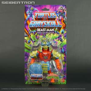 BEAST MAN Turtles of Grayskull MOTU + TMNT Mattel 2024 New