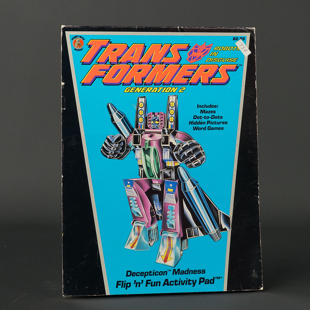 Transformers G2 DECEPTICON MADNESS Flip 'n' Fun Activity Pad 1993 210713A