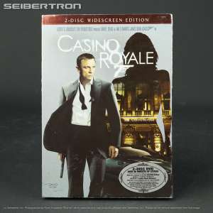CASINO ROYALE 007 DVD 2007 2-Disc Set Widescreen Feature Film + Special Features