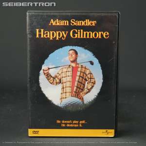 HAPPY GILMORE (DVD, 1998) Universal (Adam Sandler + McDonald + Bowen + Weathers)