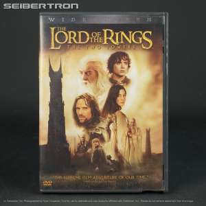 LORD OF THE RINGS: THE TWO TOWERS (DVD, 2003, 2-Disc Set, Widescreen) New Line