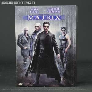 The Matrix (DVD, 1999) Warner Brothers Keanu Reeves + Fishburne + Weaving + Moss