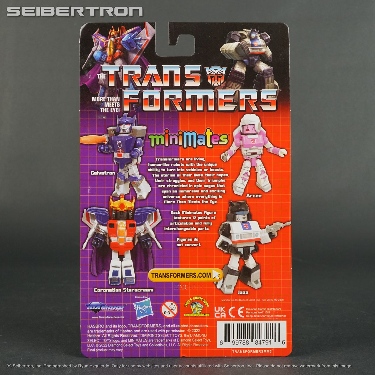 Transformers Series 3 Minimates (Set of 4) Diamond Selects Toys 2022 NEW IN BOX