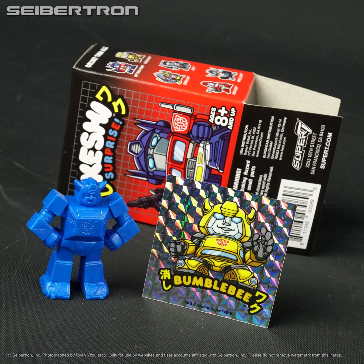 BUMBLEBEE (Blue) Transformers Super7 Keshi Surprise Autobot Series Decoy