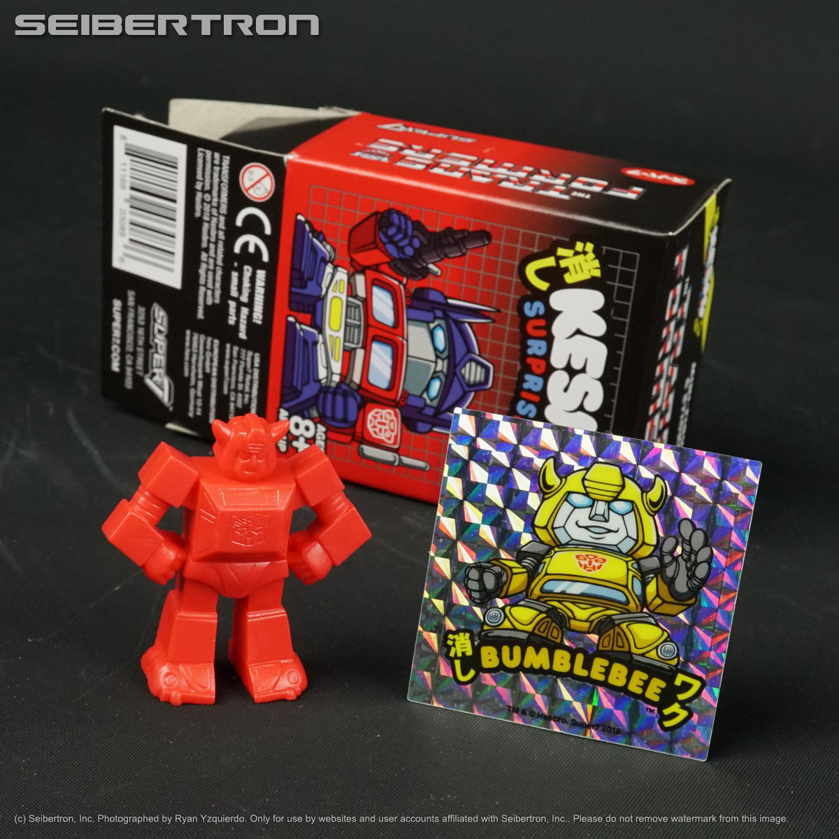 BUMBLEBEE (Red) Transformers Super7 Keshi Surprise Autobot Series Decoy