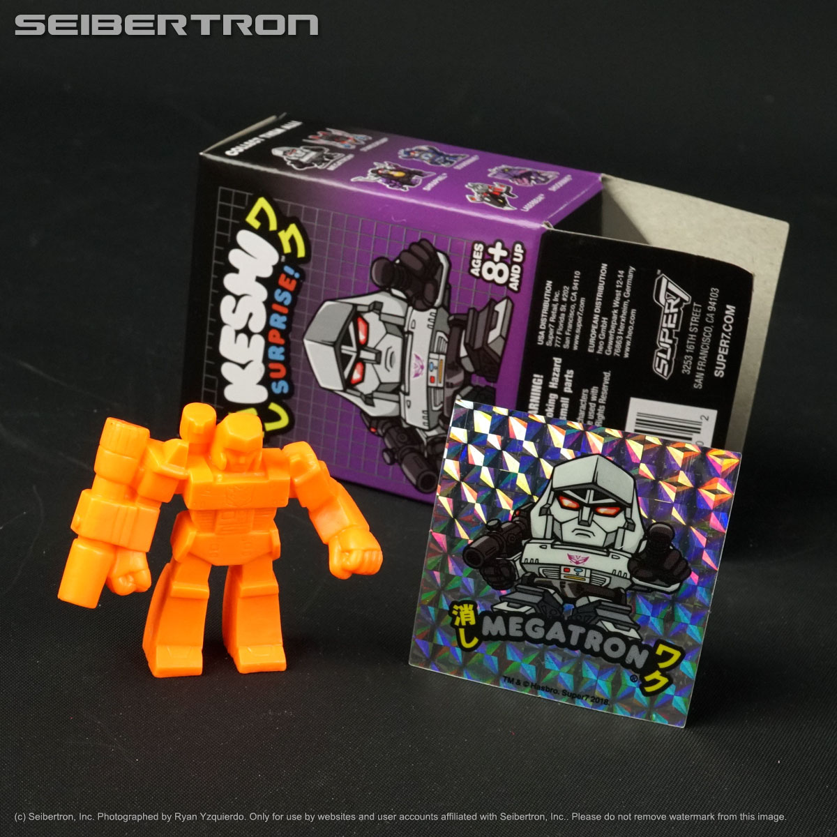 MEGATRON (Orange) Transformers Super7 Keshi Surprise Decepticon Series Decoys