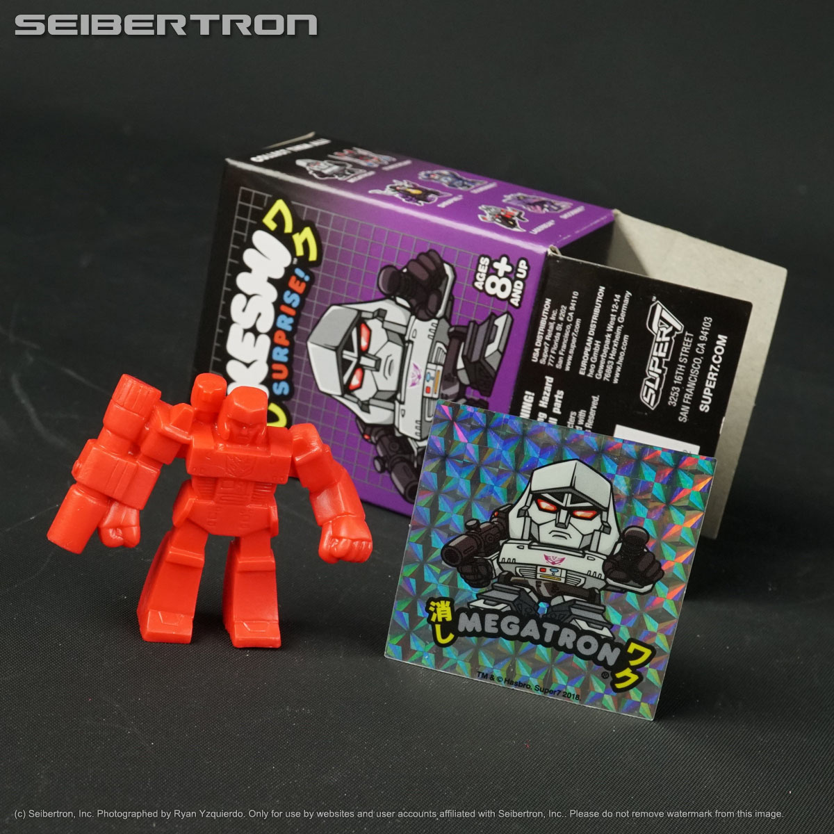 MEGATRON (Red) Transformers Super7 Keshi Surprise Decepticon Series Decoys