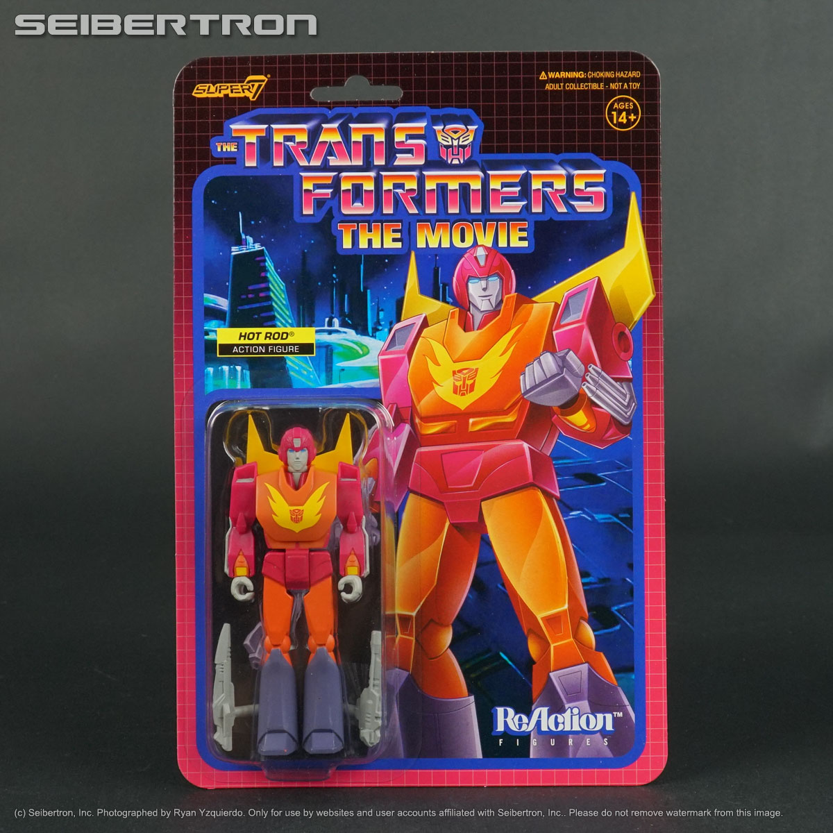 HOT ROD Transformers Movie Super7 Reaction Series 4 Retro Action Figure 2021 New
