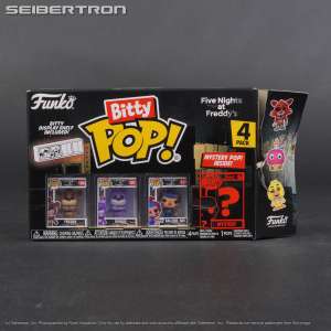 FUNKO Bitty POP! Five Nights at Freddy's 4-Pack includes Nightmare Cupcake rare