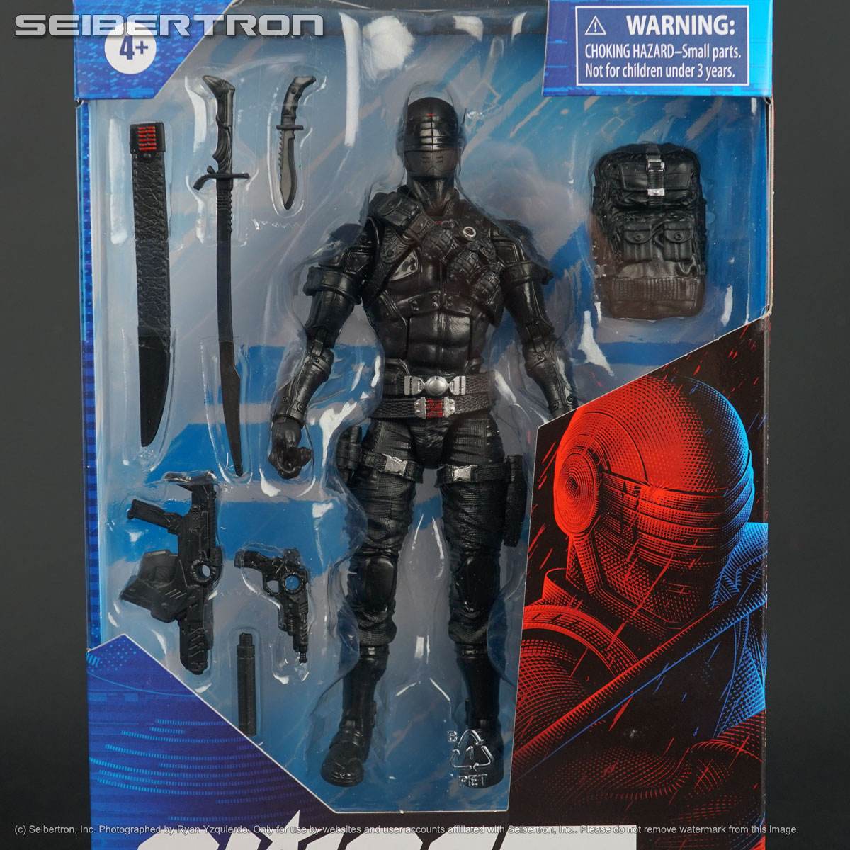 Transformers toys, Comic Books, BotBots, Masters of the Universe, Teenage Mutant Ninja Turtles, Gobots, and other listings from Seibertron.com: GI Joe Classified Series SNAKE EYES 6
