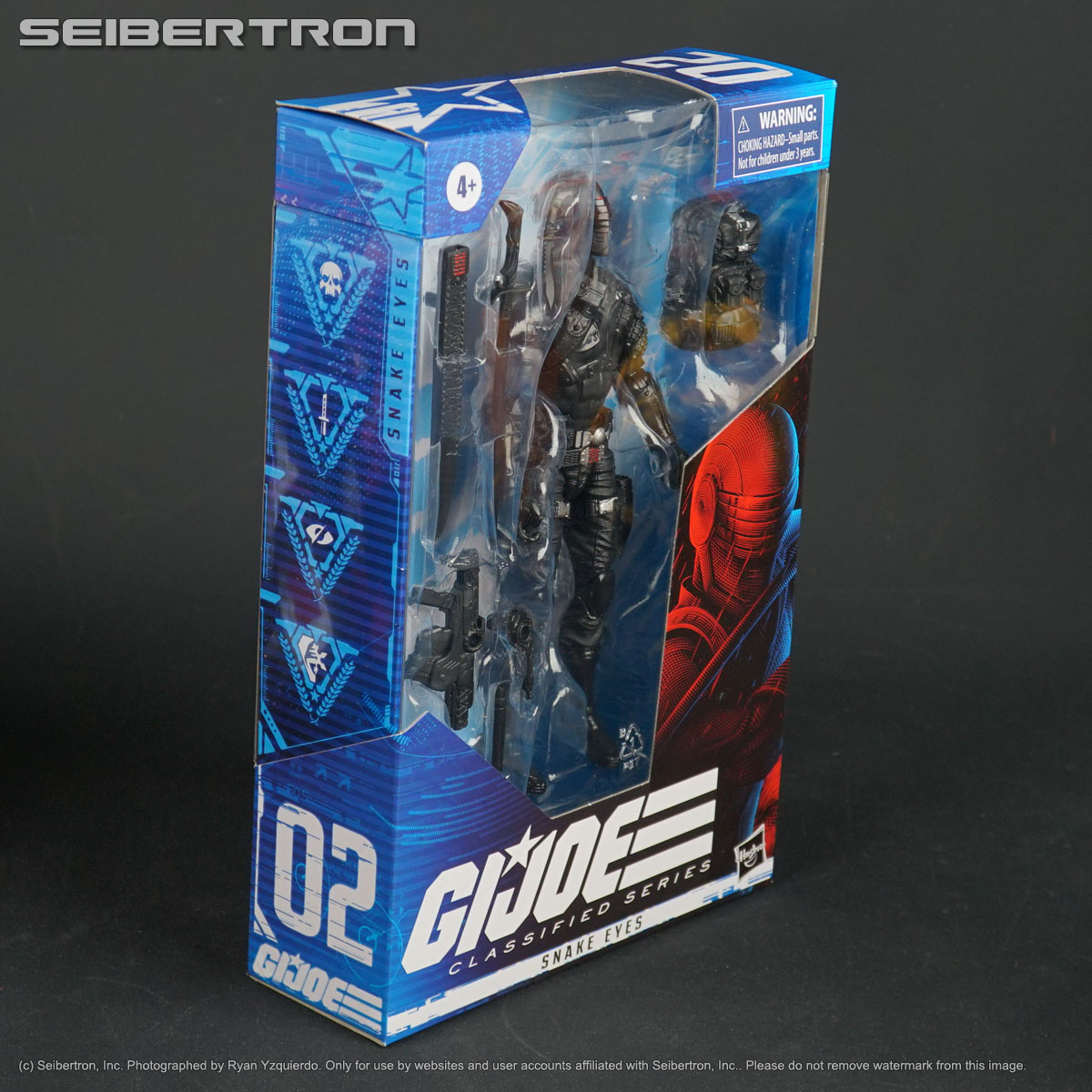 Transformers toys, Comic Books, BotBots, Masters of the Universe, Teenage Mutant Ninja Turtles, Gobots, and other listings from Seibertron.com: GI Joe Classified Series SNAKE EYES 6