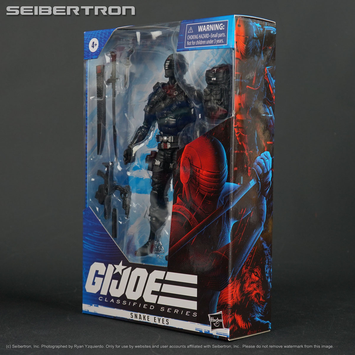 Transformers toys, Comic Books, BotBots, Masters of the Universe, Teenage Mutant Ninja Turtles, Gobots, and other listings from Seibertron.com: GI Joe Classified Series SNAKE EYES 6