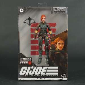 SCARLETT GI Joe Classified Series #20 Origins Snake Eyes Movie Hasbro 2021 New