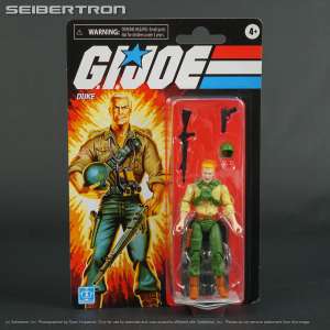 GI Joe Retro Series DUKE 3.75" Action Figure Walmart Hasbro 2021 New