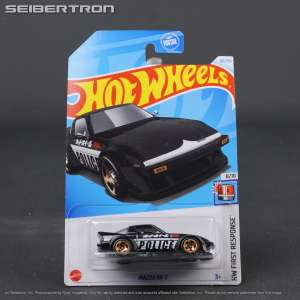 Hot Wheels Basic Cars #80 MAZDA RX 7 HW First Response Mattel 2024 New