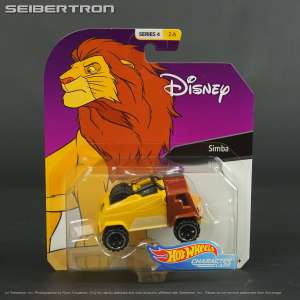 Hot Wheels SIMBA Disney Character Cars Series 4 Mattel 2020 New
