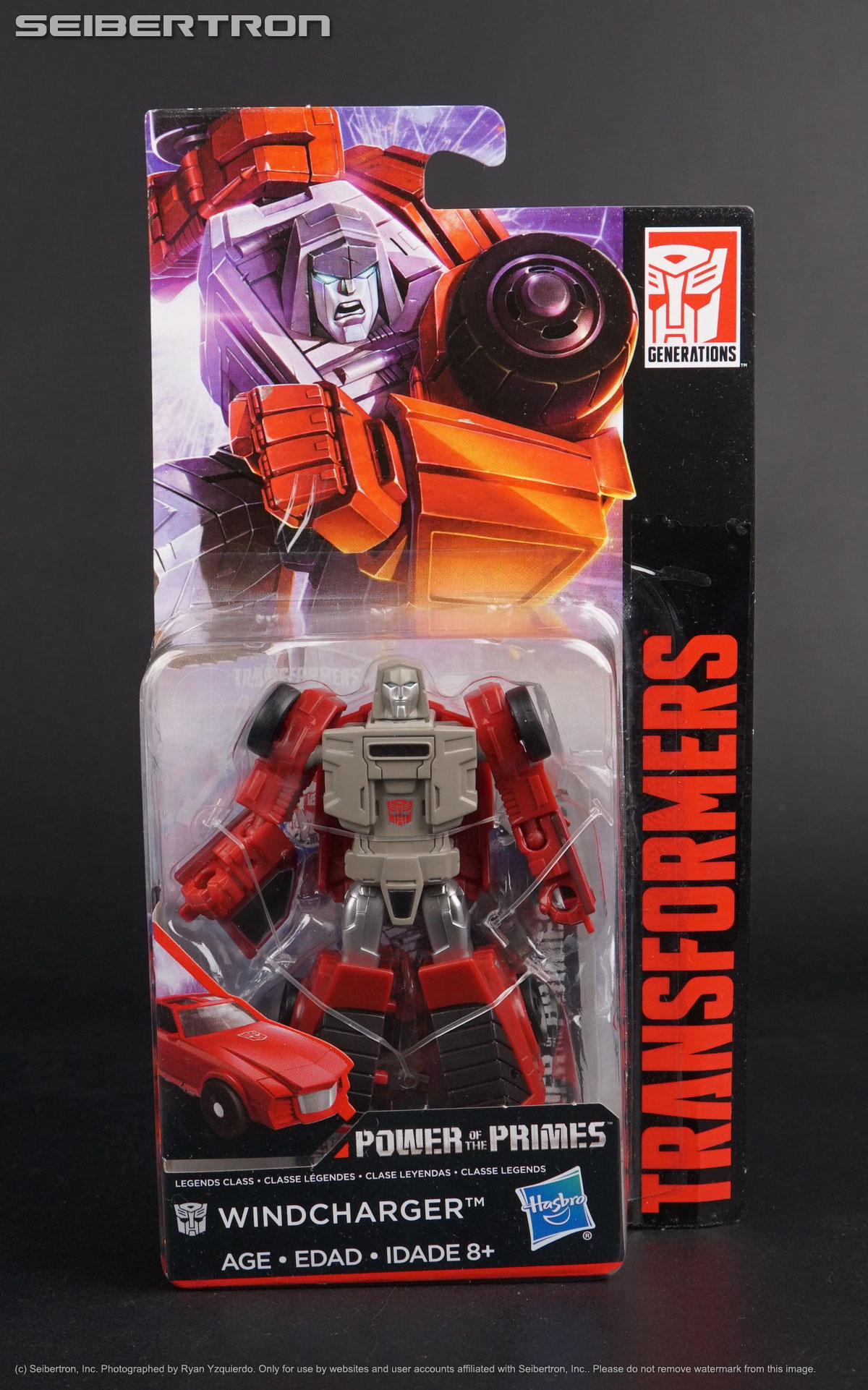 Hasbro Transformers Windcharger Power of the Primes Legends Class Figures Toy