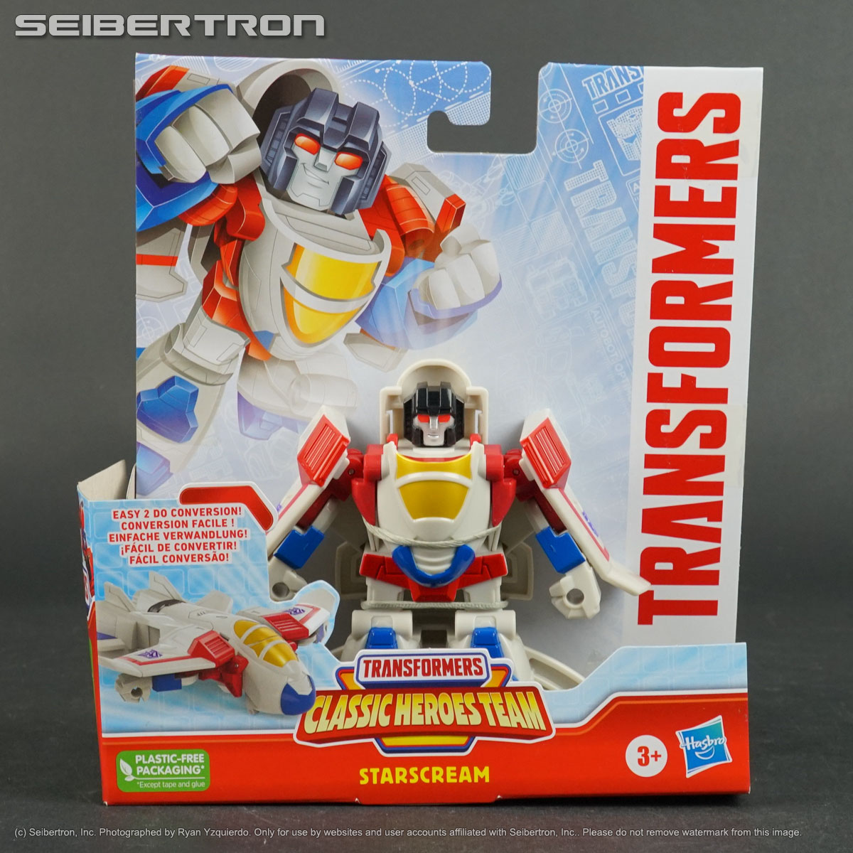 STARSCREAM Transformers Classic Heroes Team Rescue Bots Hasbro 2023 New