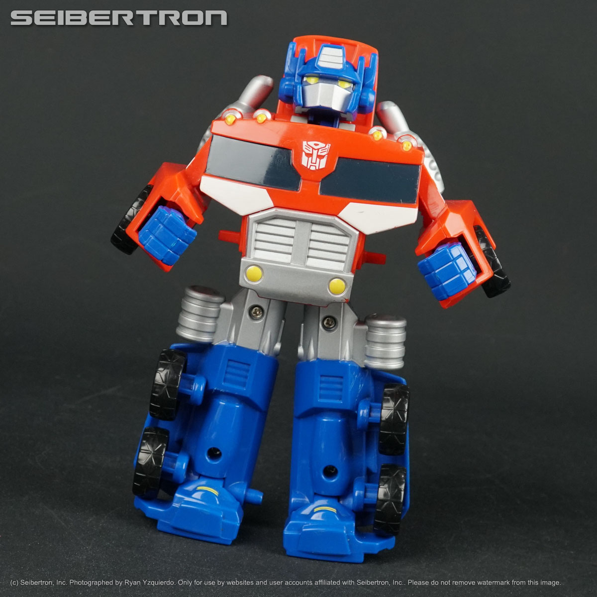 OPTIMUS PRIME COMMANDER-BOT Transformers Rescue Bots 2011 Playskool 191206a