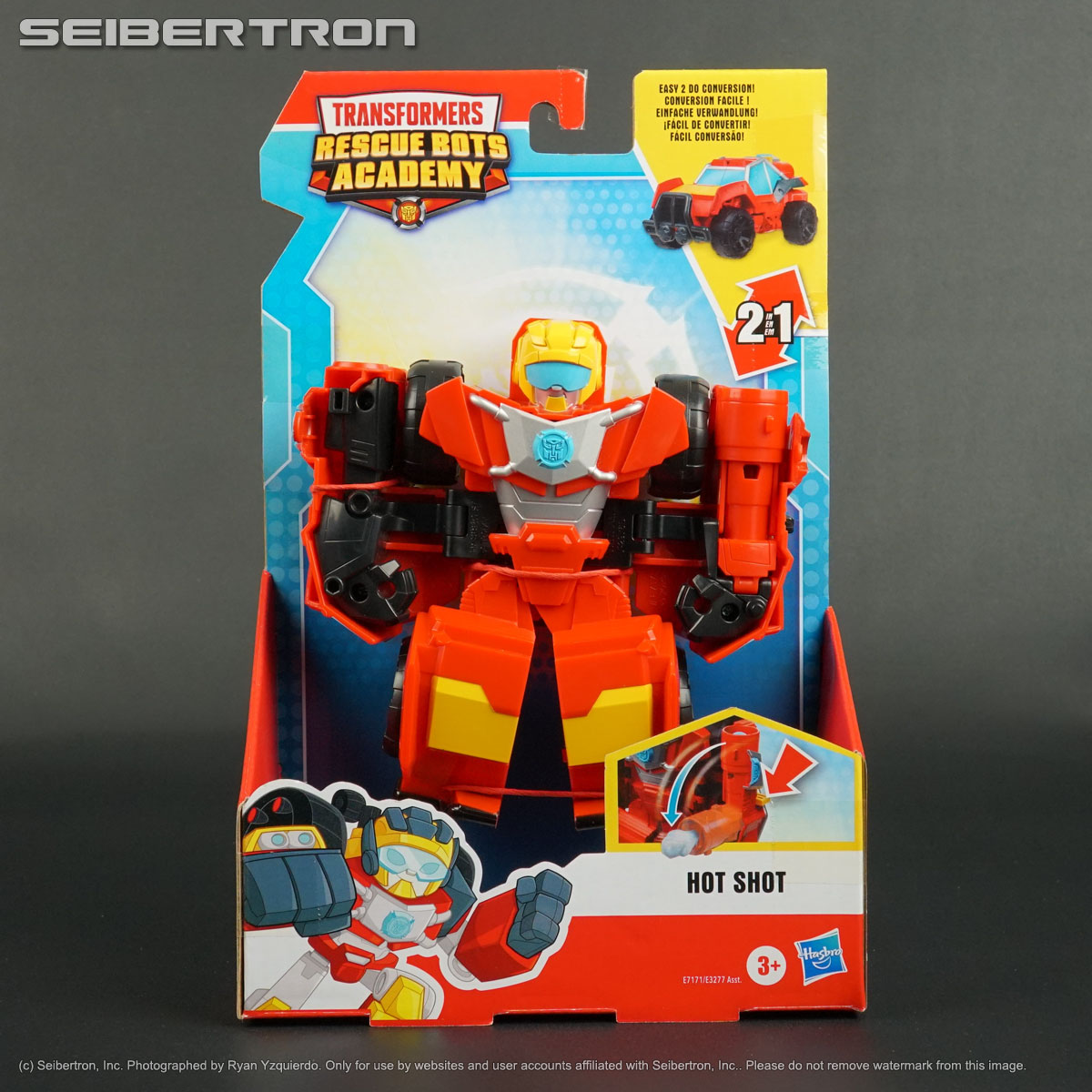 HOT SHOT Transformers Rescue Bots Academy Featured Feature Playskool 2022 New