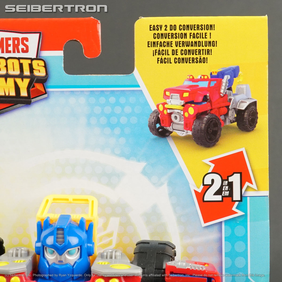 OPTIMUS PRIME Transformers Rescue Bots Academy Featured Feature Playskool 2022