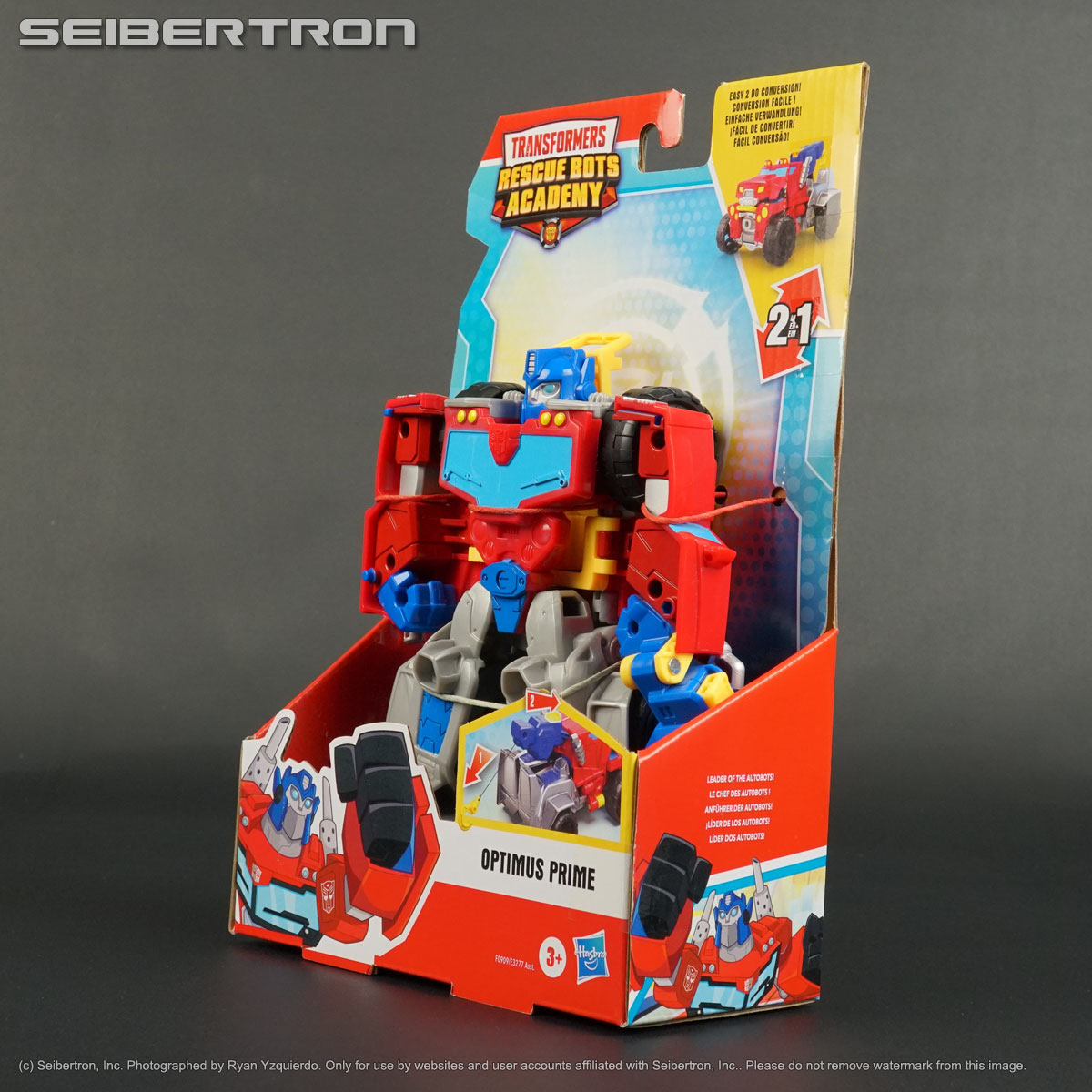 OPTIMUS PRIME Transformers Rescue Bots Academy Featured Feature Playskool 2022