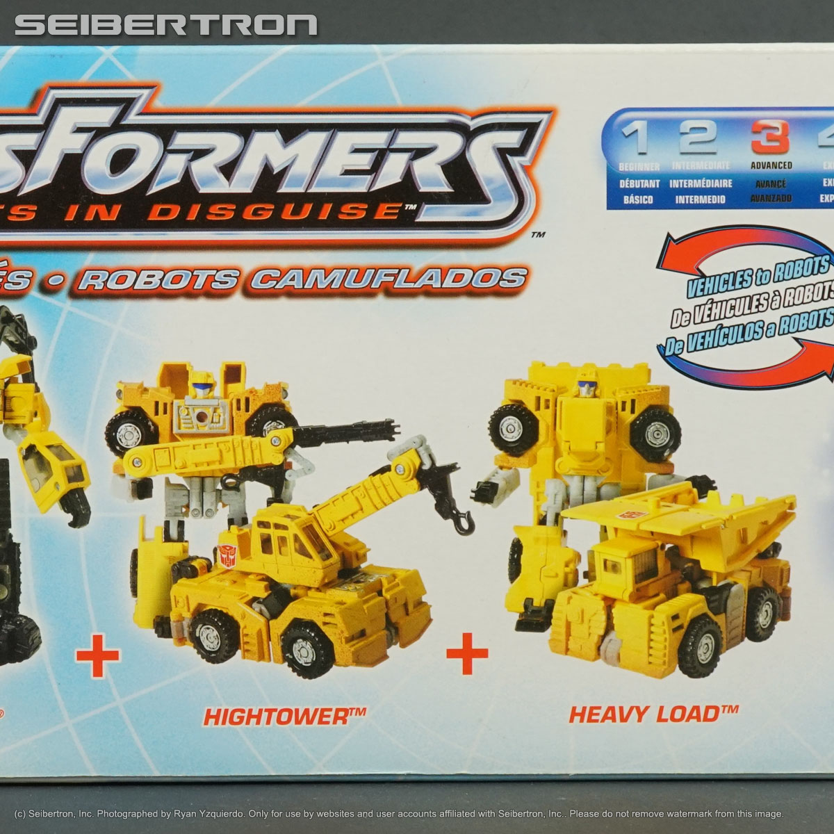 LANDFILL set Transformers Robots In Disguise RID Wal-Mart yellow Hasbro 2003 New