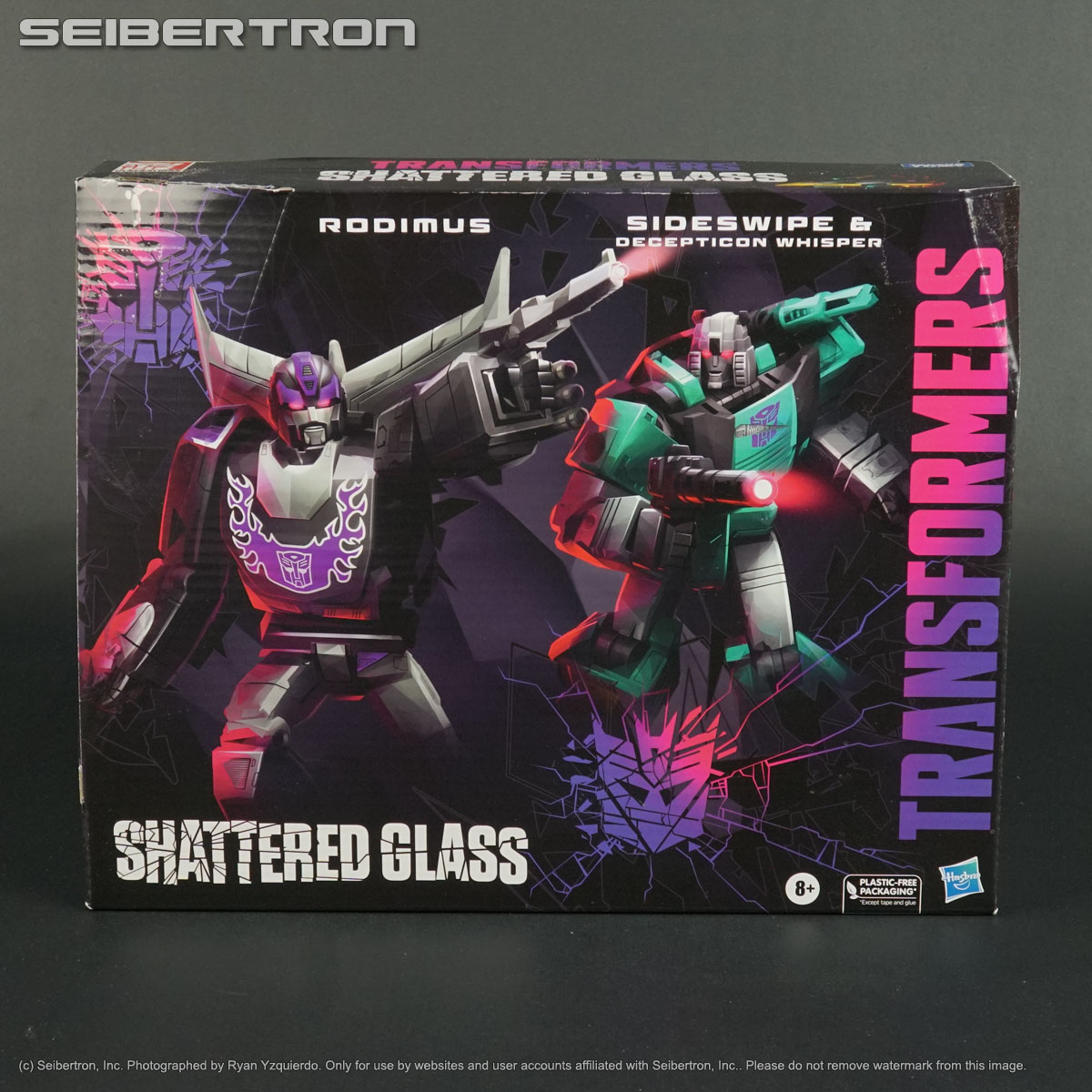 RODIMUS + SIDESWIPE + WINDSHEER Transformers Shattered Glass