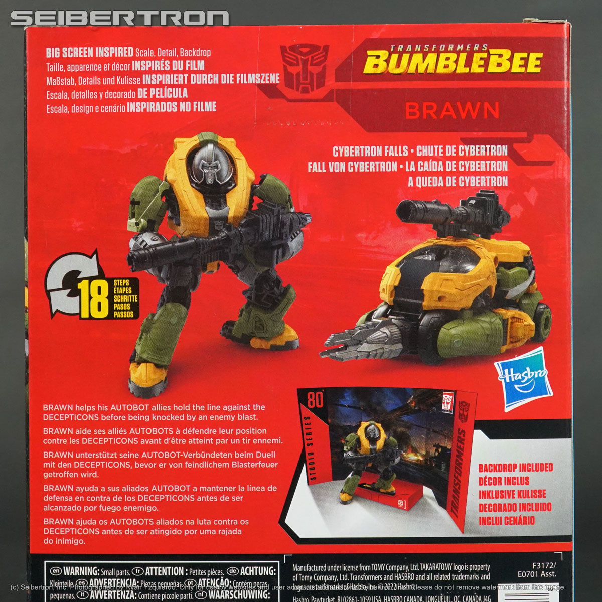 BRAWN Transformers Studio Series 80 Deluxe Bumblebee Hasbro 2022 New