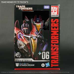 STARSCREAM Transformers Studio Series Gamer Edition +06 Voyager WFC 2024 New