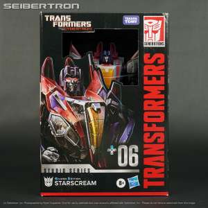 STARSCREAM Transformers Studio Series Gamer Edition +06 Voyager WFC Hasbro New
