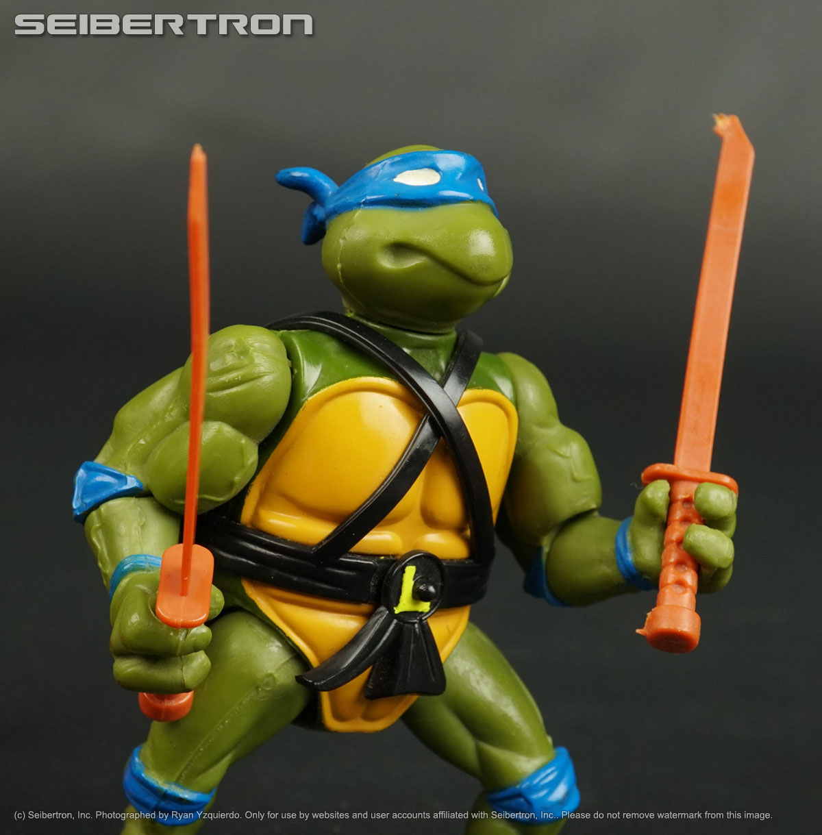 LEONARDO complete TMNT Teenage Mutant Ninja Turtles Playmates Toys 1988 231208P