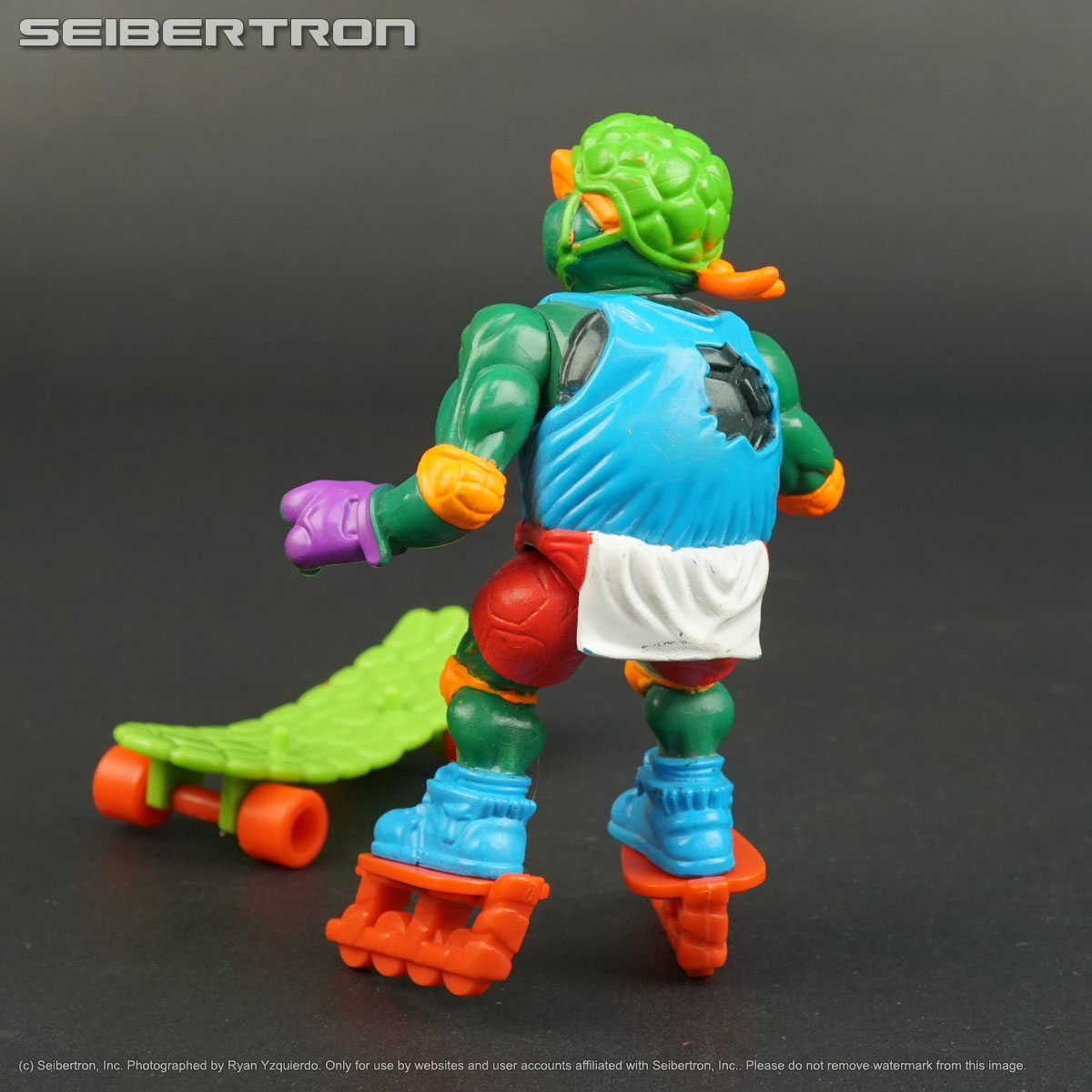 RED M *** Teenage Mutant Ninja Turtles 1991 MICHELANGELO