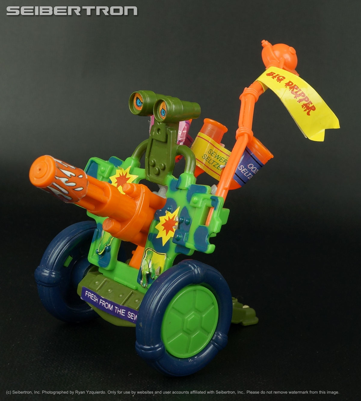 Wacky Weapons Sewer Seltzer Cannon complete TMNT Ninja Turtles 1990 131219A