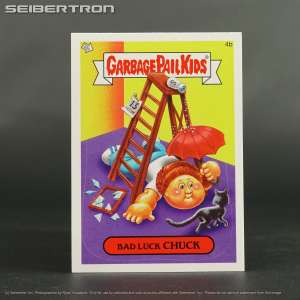 GPK 4b Bad Luck CHUCK Topps Garbage Pail Kids 2014 Series 1 240109B