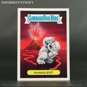 GPK 13a Pompeii JAY Topps Garbage Pail Kids 2017 ADAM-GEDDON Natural Disasters