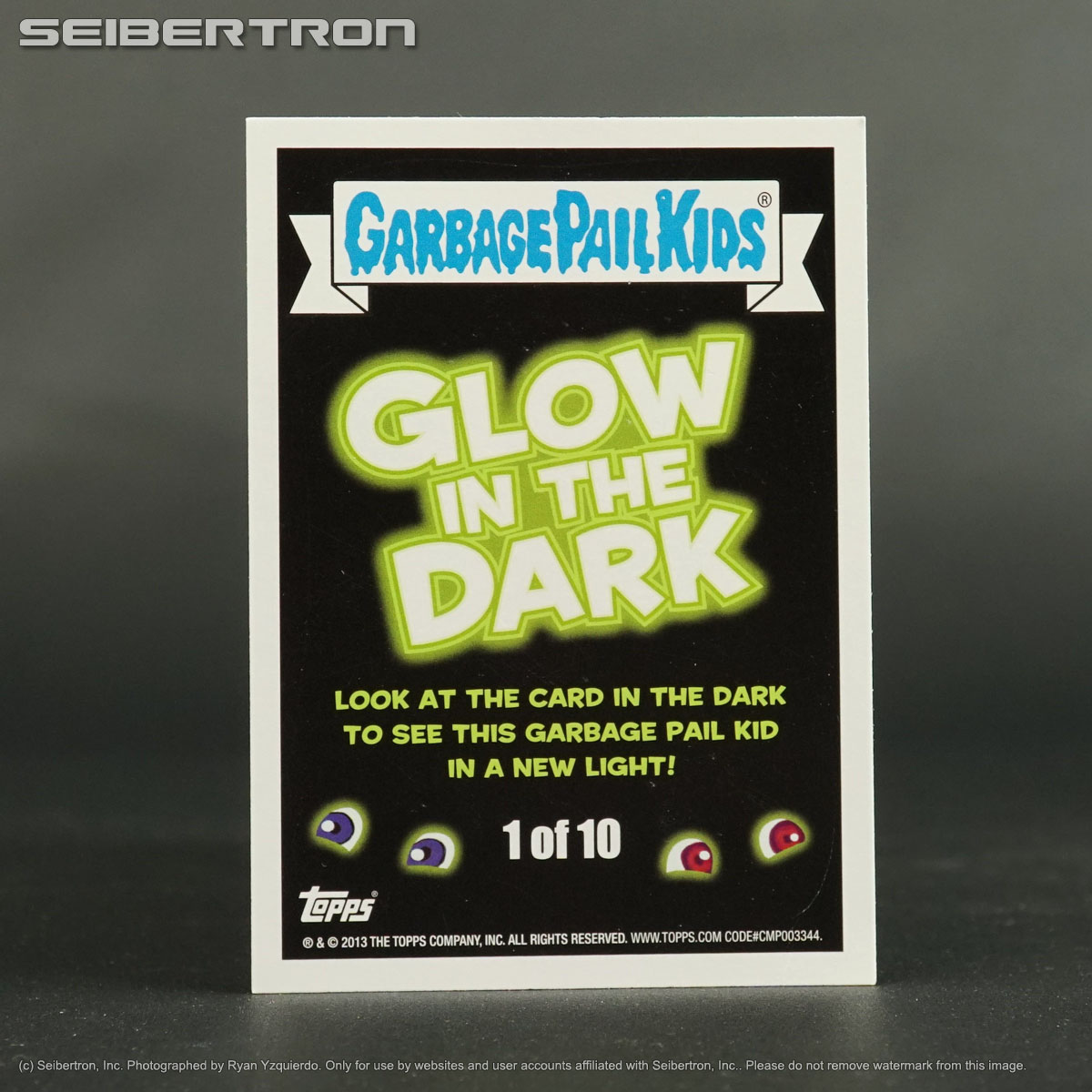 GPK 1 ADAM Bomb Topps Garbage Pail Kids 2013 Brand New Series 2 Glow Dark 240109A