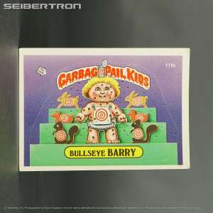 GPK 111B Bullseye BARRY Topps Garbage Pail Kids 1986 Series 3 Teacher 231208L