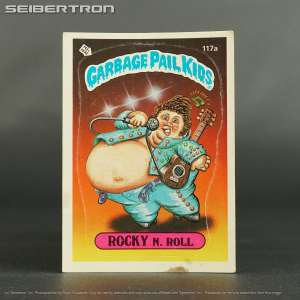 GPK 117a ROCKY N Roll Topps Garbage Pail Kids Series 3 1986 231208X