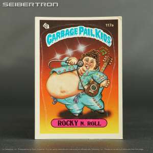 GPK 117a ROCKY N Roll Topps Garbage Pail Kids Series 3 1986 231208Y