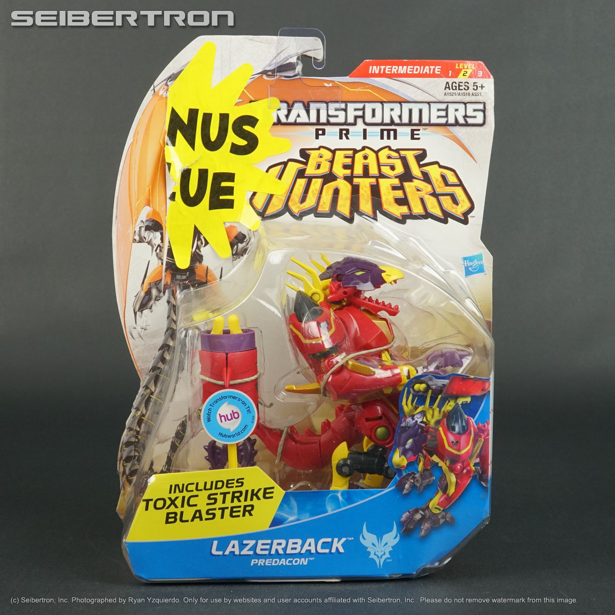 LAZERBACK Transformers Prime Beast Hunters Deluxe Hasbro 2013 New