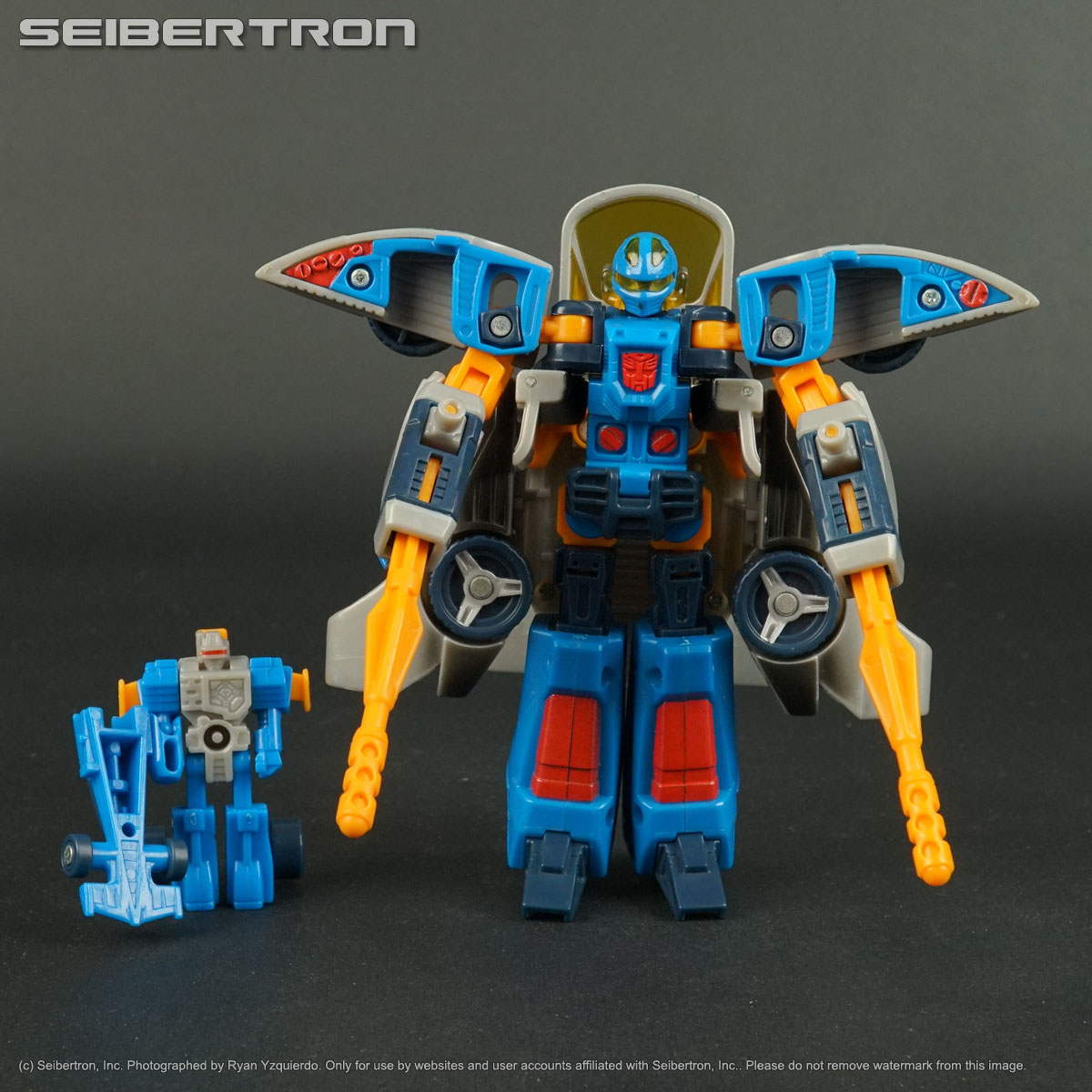BLURR + Mini-con INCINERATOR Transformers Armada Super-Con complete 2002 231209A