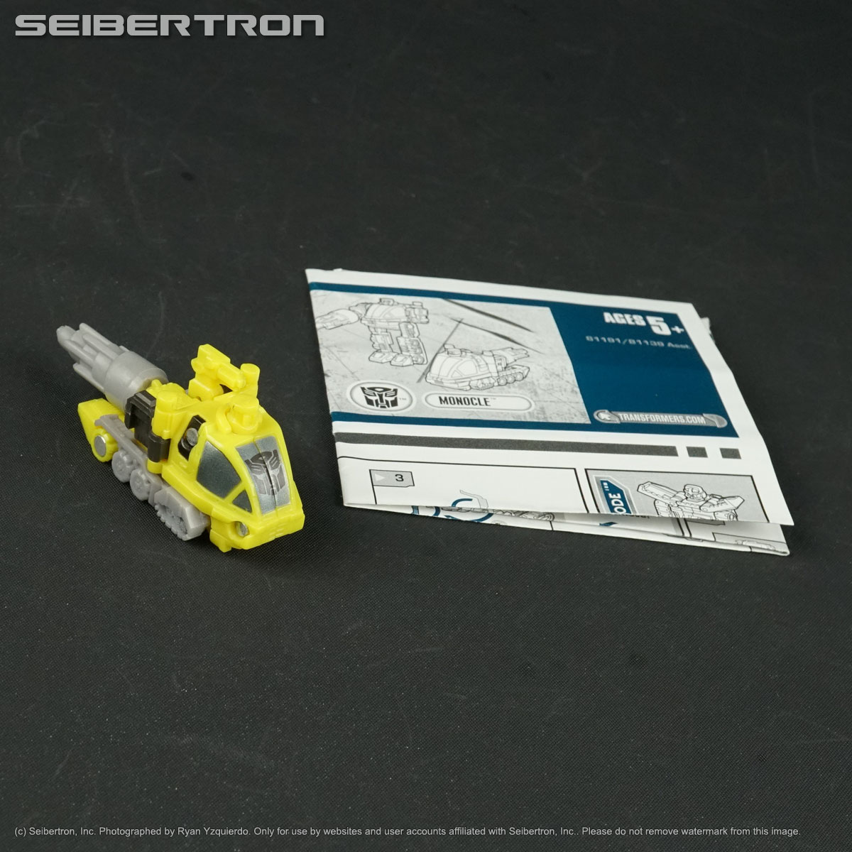 MONOCLE Transformers Cybertron Mini-Con complete + instructions 2005 190615a