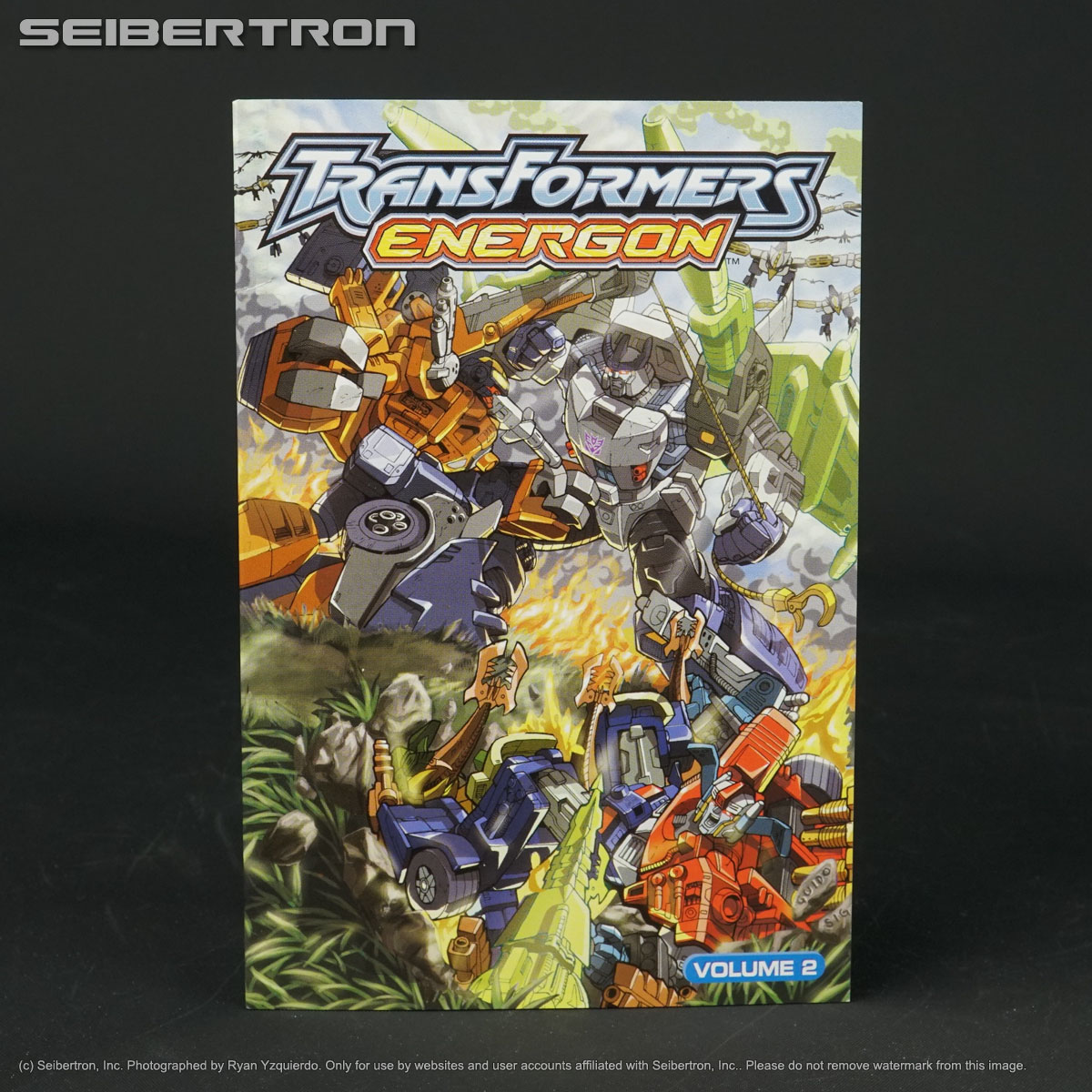 Transformers Energon Volume 2 COMIC / PRODUCT CATALOG 2004 Landmine Hasbro