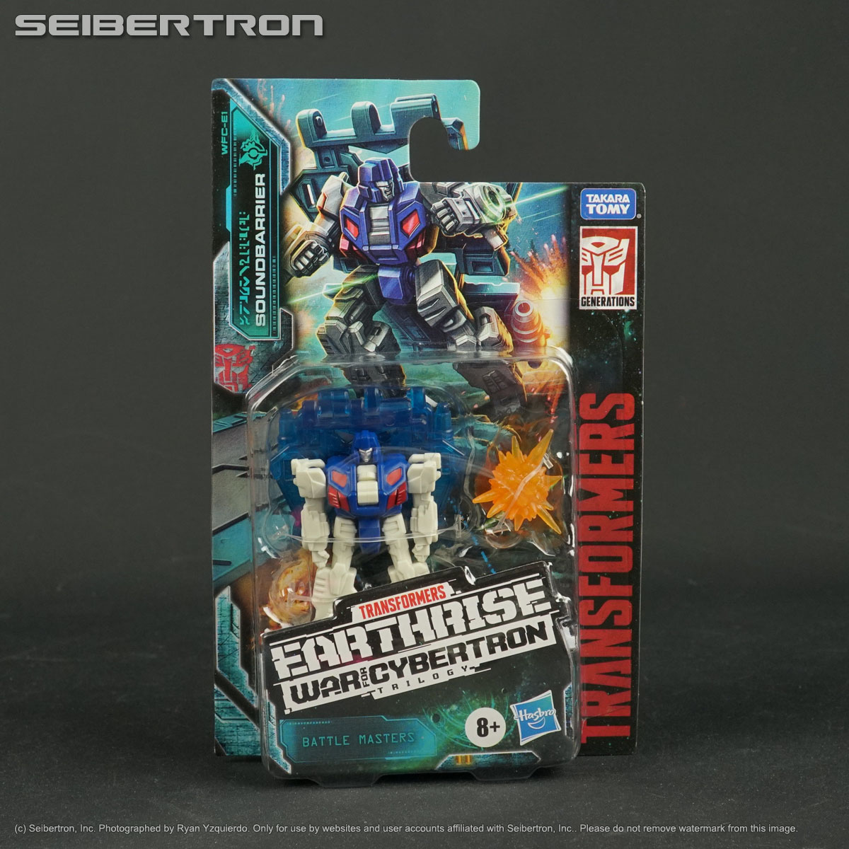 WFC-E1 SOUNDBARRIER Transformers War Cybertron Earthrise Battle Master 2020 New