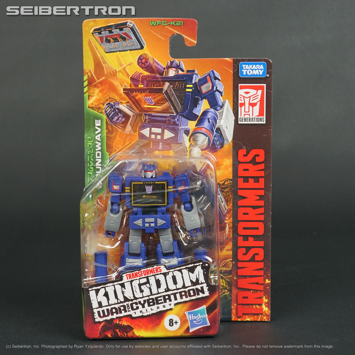 WFC-K21 SOUNDWAVE Transformers War for Cybertron Kingdom Core Hasbro 2021 New