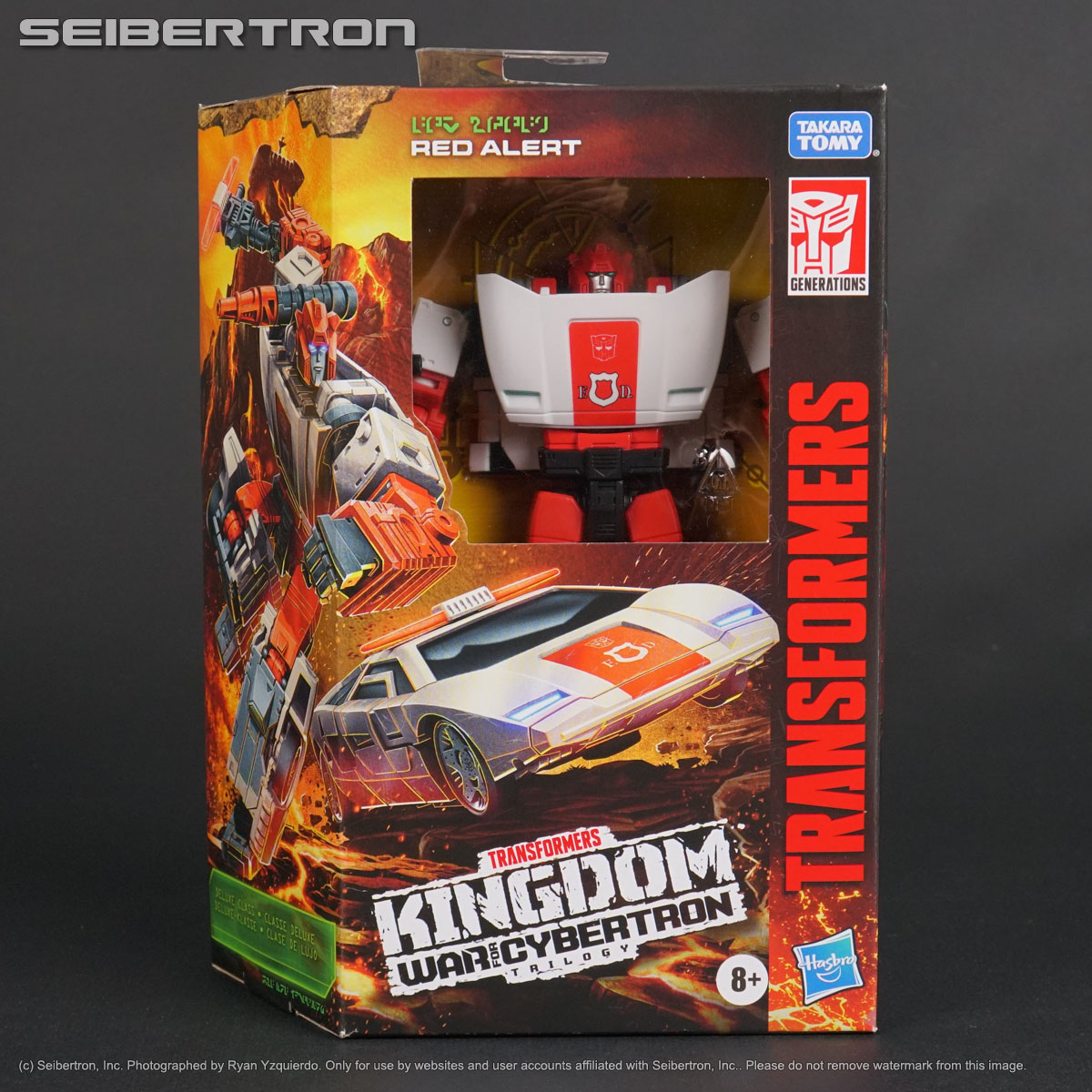 WFC-K38 RED ALERT Transformers War Cybertron Kingdom Deluxe Walgreens 2021 New